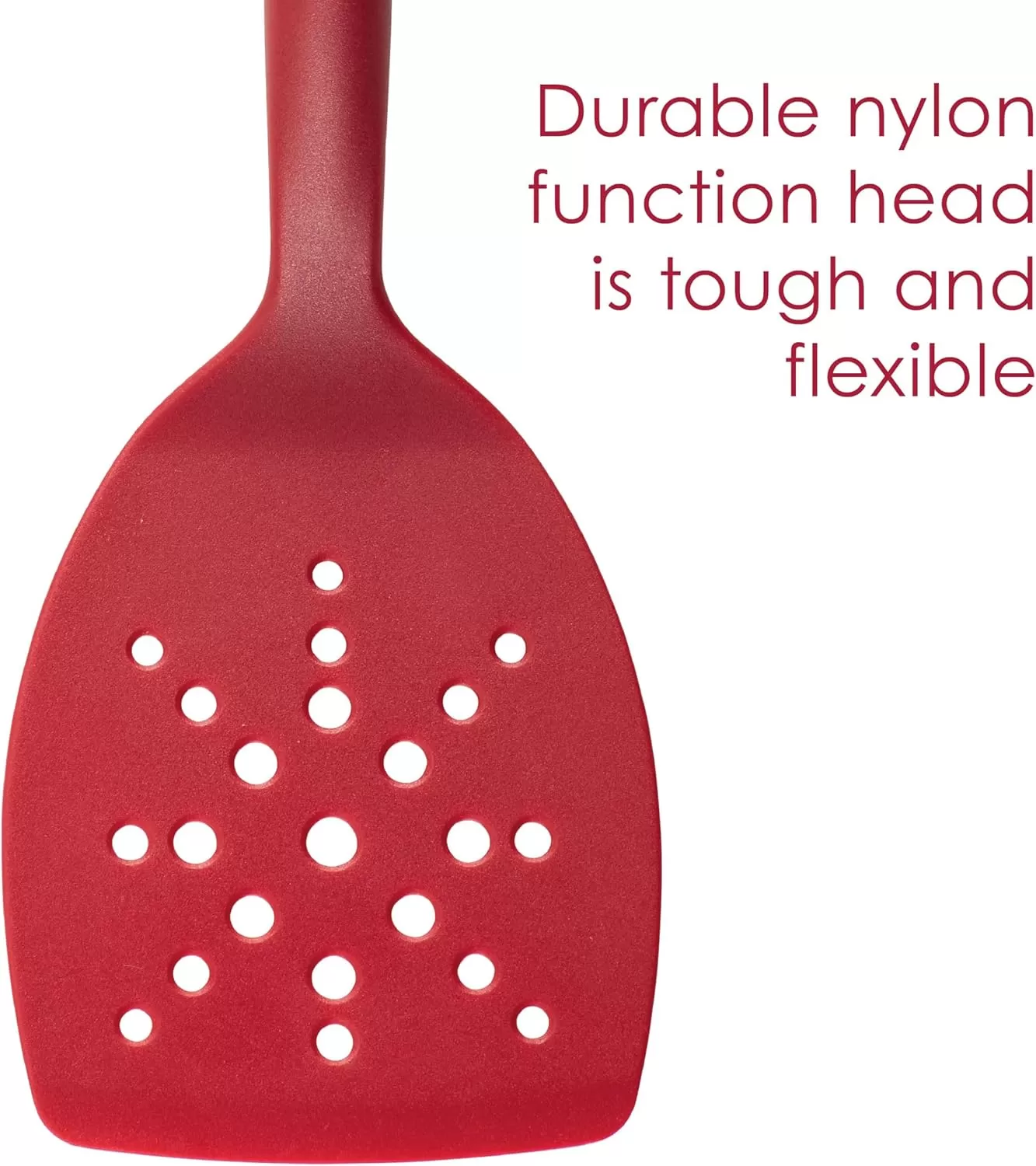 imageRachael Ray Tools and Gadgets Lazy Tools Nonstick KitchenCooking Utensil Set 6 Piece  Red
