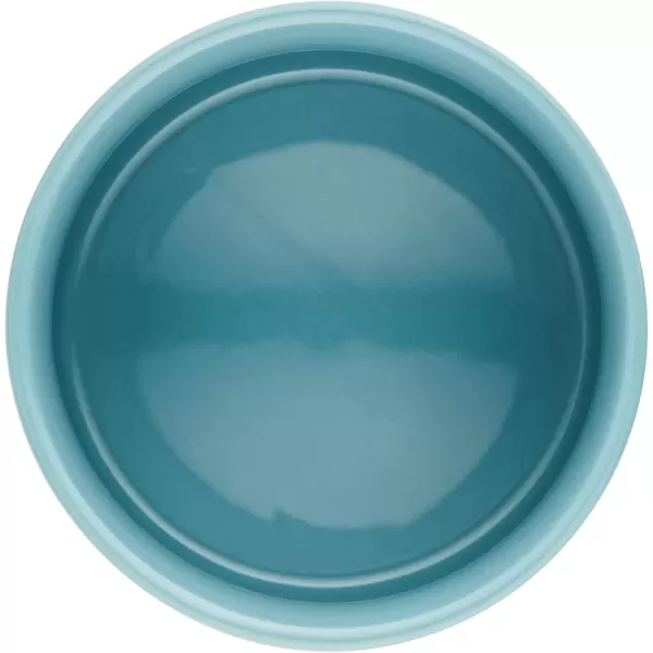imageRachael Ray Ceramics Stacking SpiceSeasoning Box Set with Lid 2 Piece Light GrayAgave Blue