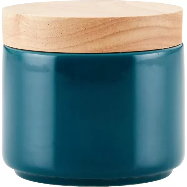 imageRachael Ray Ceramics Stacking SpiceSeasoning Box Set with Lid 2 Piece Light GrayTeal