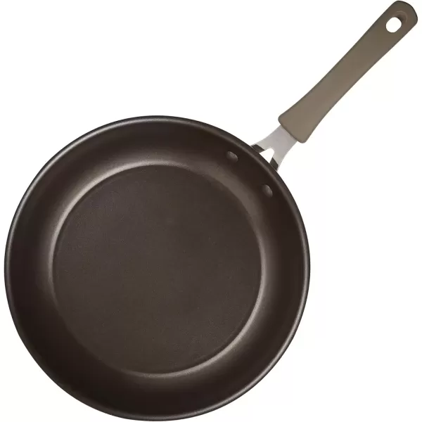 imageRachael Ray Cook  Create Nonstick Frying PansSkillet Set 95 Inch and 1175 Inch RedAlmond
