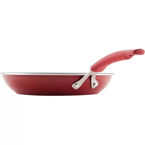 imageRachael Ray Cook  Create Nonstick Frying PansSkillet Set 95 Inch and 1175 Inch RedRed