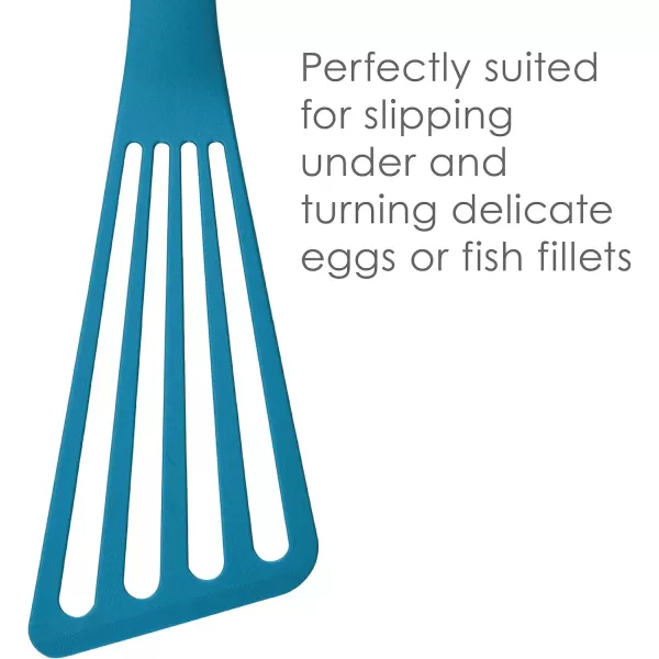 imageRachael Ray KitchenTools and Gadgets Nylon Cooking Utensils  Spatula  Fish Turners  2 Piece RoseRed
