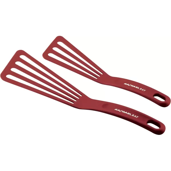 imageRachael Ray KitchenTools and Gadgets Nylon Cooking Utensils  Spatula  Fish Turners  2 Piece RoseRose