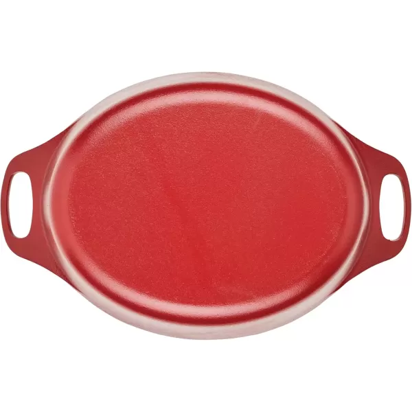imageRachael Ray NITRO Cast Iron Dutch Oven 65 Quart Agave BlueRed
