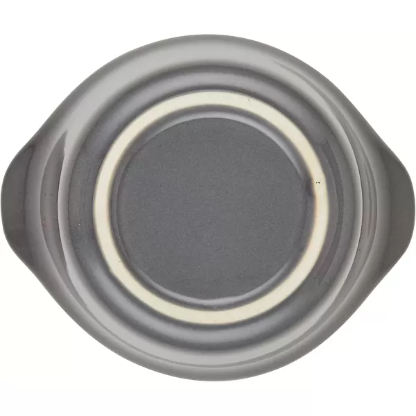 imageRachael Ray Solid Glaze Ceramics Round RamekinsDipping Cup Set 4 Piece Agave BlueGray