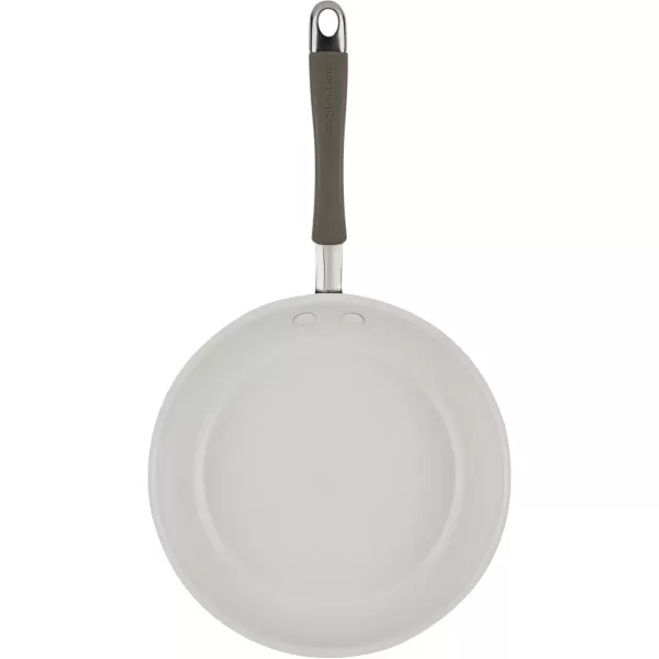 imageRachael Ray  16802 Rachael Ray Cucina Nonstick Cookware Pots and Pans Set 12 Piece Sea Salt GrayAlmond