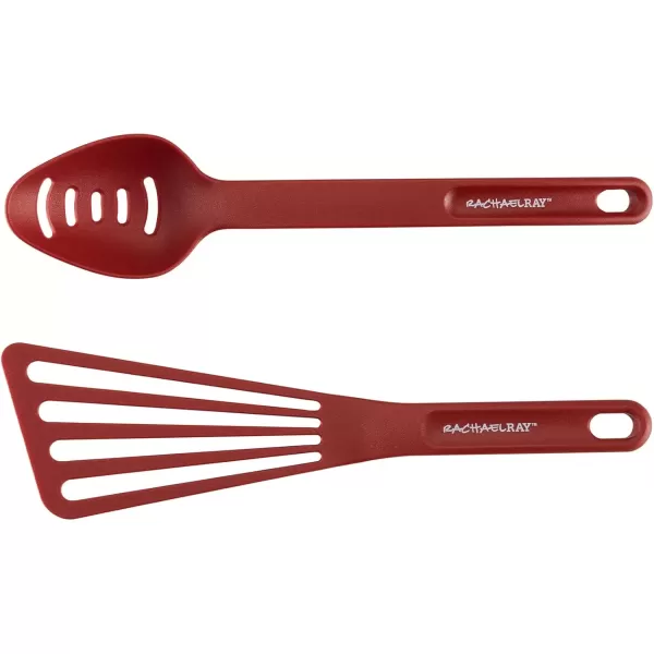imageRachael Ray  16802 Rachael Ray Cucina Nonstick Cookware Pots and Pans Set 12 Piece Sea Salt GrayCranberry Red