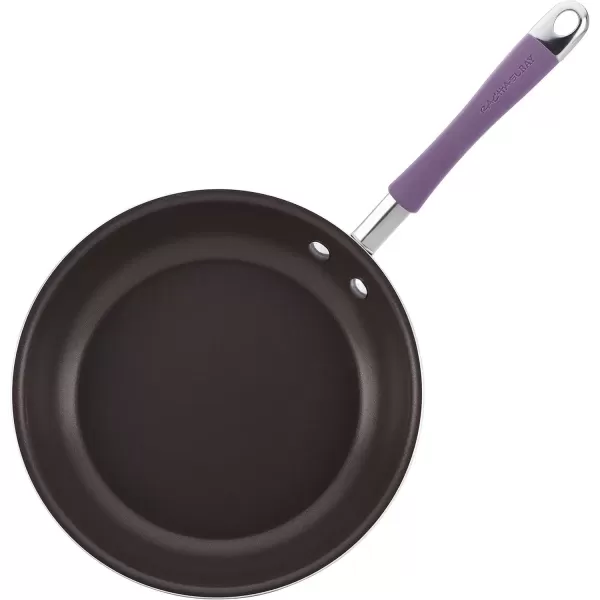 imageRachael Ray  16802 Rachael Ray Cucina Nonstick Cookware Pots and Pans Set 12 Piece Sea Salt GrayLavender Purple
