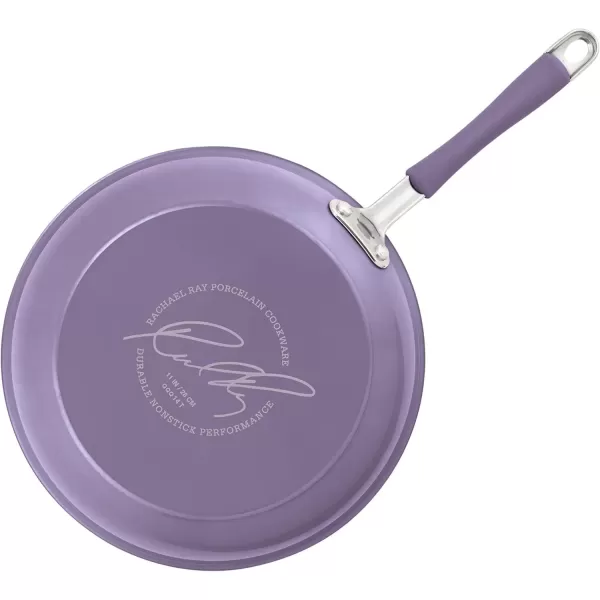 imageRachael Ray  16802 Rachael Ray Cucina Nonstick Cookware Pots and Pans Set 12 Piece Sea Salt GrayLavender Purple