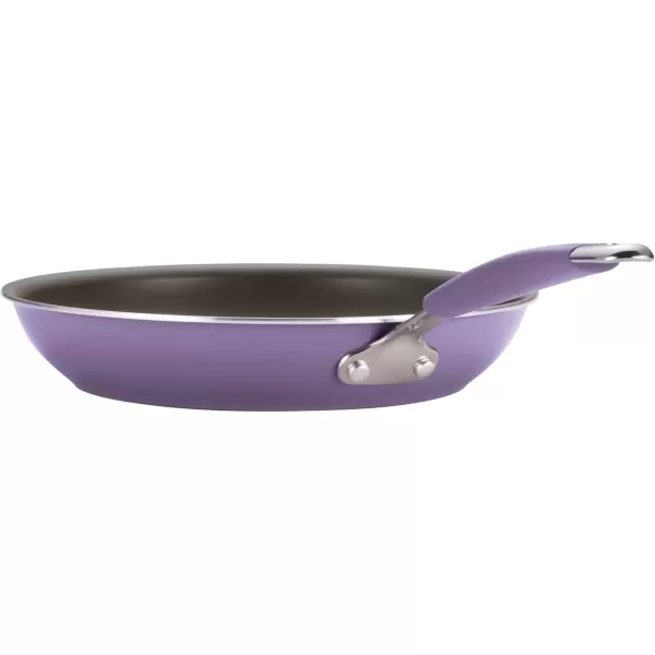 imageRachael Ray  16802 Rachael Ray Cucina Nonstick Cookware Pots and Pans Set 12 Piece Sea Salt GrayLavender Purple