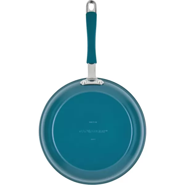 imageRachael Ray  16802 Rachael Ray Cucina Nonstick Cookware Pots and Pans Set 12 Piece Sea Salt GrayMarine Blue
