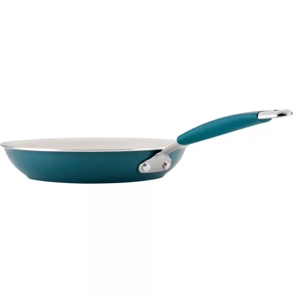 imageRachael Ray  16802 Rachael Ray Cucina Nonstick Cookware Pots and Pans Set 12 Piece Sea Salt GrayMarine Blue