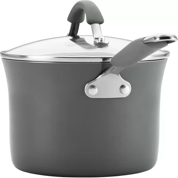 imageRachael Ray  16802 Rachael Ray Cucina Nonstick Cookware Pots and Pans Set 12 Piece Sea Salt GraySea Salt Gray