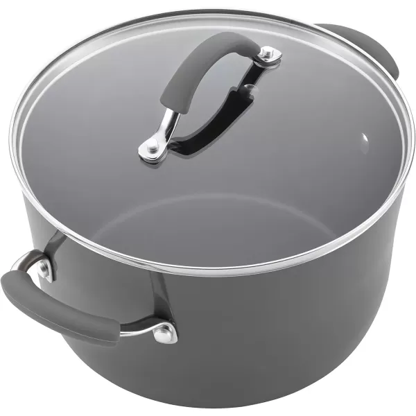 imageRachael Ray  16802 Rachael Ray Cucina Nonstick Cookware Pots and Pans Set 12 Piece Sea Salt GraySea Salt Gray