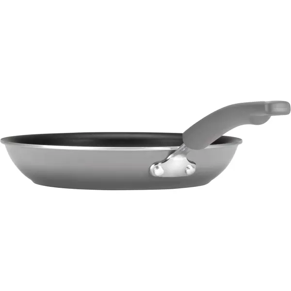 imageRachael Ray Brights Nonstick Frying Pan Set  Fry Pan Set  Skillet Set  925 Inch and 11 Inch GraySea Salt Gray Gradient