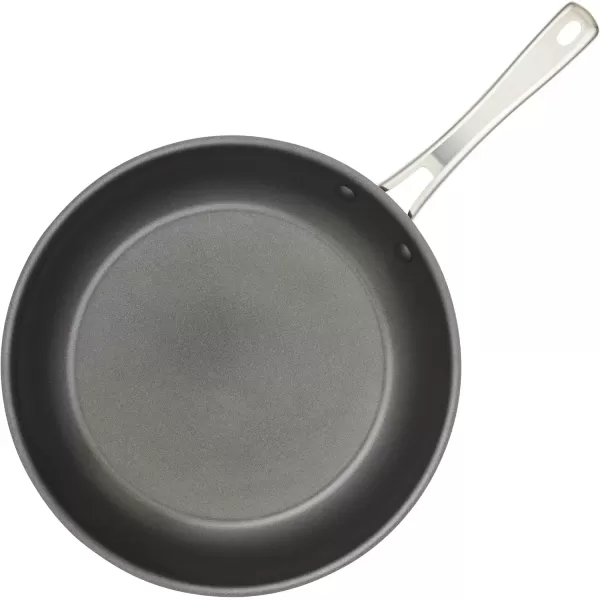 imageRachael Ray Cook  Create Hard Anodized Nonstick Saucier PanSaucepan with Lid and Helper Handle 45 Quart  Black125