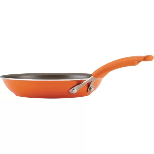 imageRachael Ray Cook  Create Nonstick Pots and Pans Set with Universal SpaceSaving Lids Baking PanCookie Sheet and Kitchen Cooking Tools Cookware Set 11 Piece  Orange