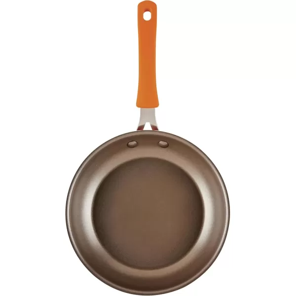 imageRachael Ray Cook  Create Nonstick Pots and Pans Set with Universal SpaceSaving Lids Baking PanCookie Sheet and Kitchen Cooking Tools Cookware Set 11 Piece  Orange