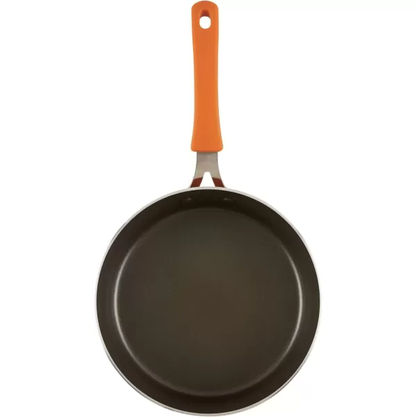 imageRachael Ray Cook  Create Nonstick Saut Pan with Lid 3 Quart GrayOrange