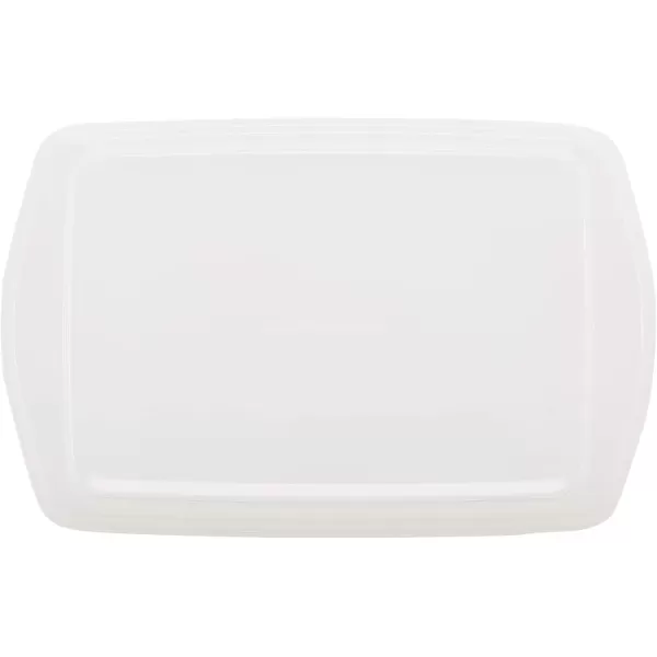 imageRachael Ray Nonstick Bakeware Set without Grips includes Nonstick Baking Pan with Lid and Muffin Pan  Cupcake Pan  3 Piece Silver3 Piece