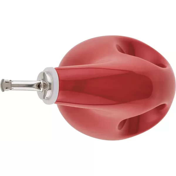 imageRachael Ray Solid Glaze Ceramics EVOO Olive Oil Bottle Dispenser with Spout  24 Ounce BlueCranberry Red