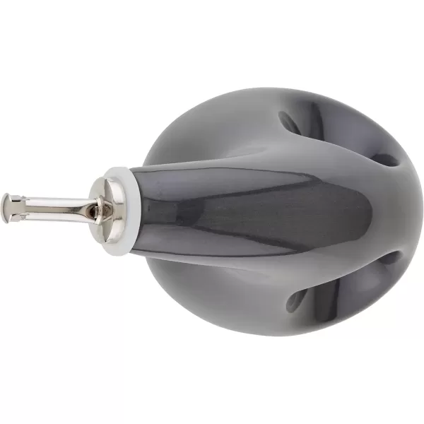 imageRachael Ray Solid Glaze Ceramics EVOO Olive Oil Bottle Dispenser with Spout  24 Ounce BlueDark Gray