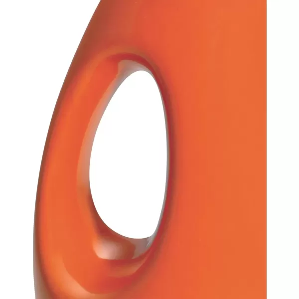 imageRachael Ray Solid Glaze Ceramics EVOO Olive Oil Bottle Dispenser with Spout  24 Ounce BlueOrange