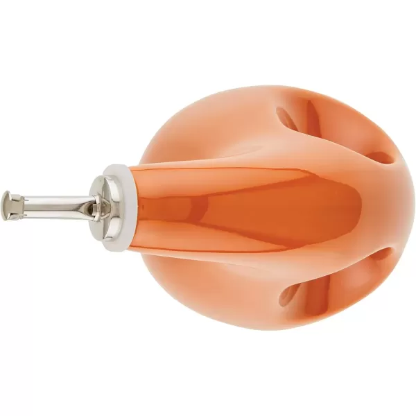 imageRachael Ray Solid Glaze Ceramics EVOO Olive Oil Bottle Dispenser with Spout  24 Ounce BluePumpkin Orange