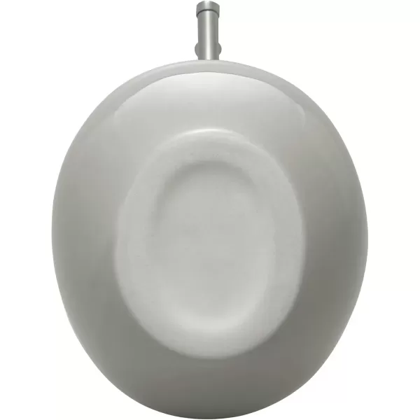 imageRachael Ray Solid Glaze Ceramics EVOO Olive Oil Bottle Dispenser with Spout  24 Ounce BlueSea Salt Gray