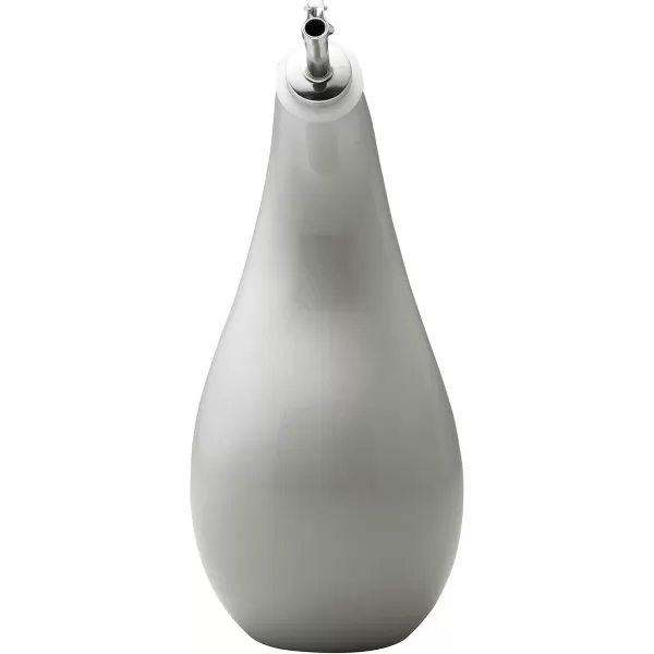 imageRachael Ray Solid Glaze Ceramics EVOO Olive Oil Bottle Dispenser with Spout  24 Ounce BlueSea Salt Gray