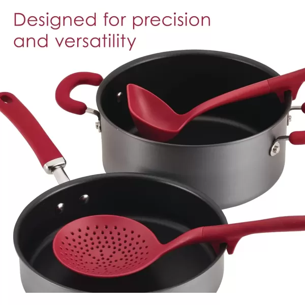 imageRachael Ray Tools and Gadgets Kitchen Cooking Utensils Set 2 Piece RedRed