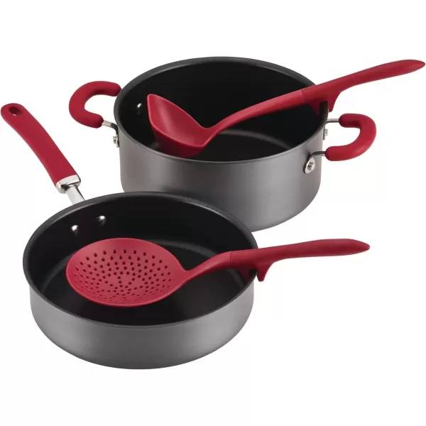 imageRachael Ray Tools and Gadgets Kitchen Cooking Utensils Set 2 Piece RedRed
