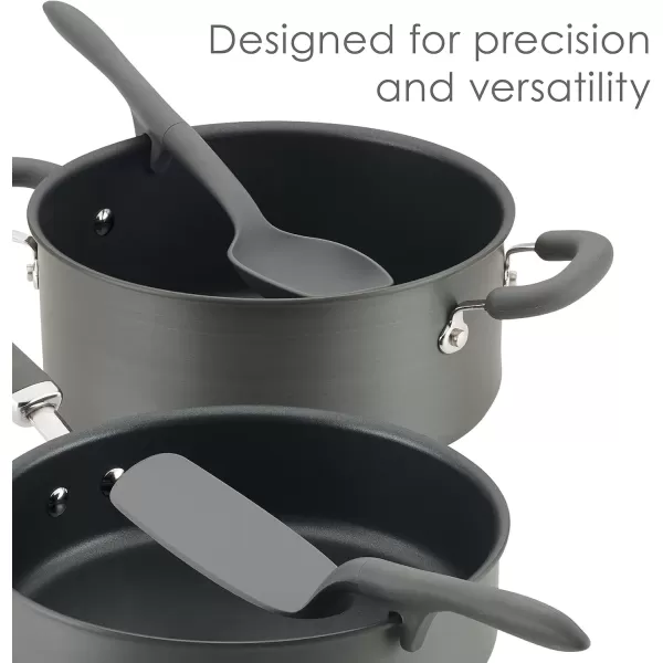 imageRachael Ray Tools and Gadgets Lazy Crush ampamp Chop Flexi Turner and Scraping Spoon Set  Cooking Utensils  3 Piece Light BlueGray