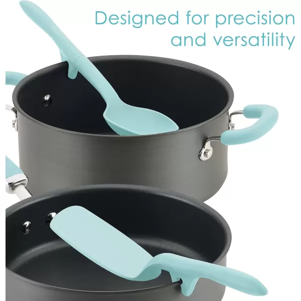 imageRachael Ray Tools and Gadgets Lazy Crush ampamp Chop Flexi Turner and Scraping Spoon Set  Cooking Utensils  3 Piece Light BlueLight Blue