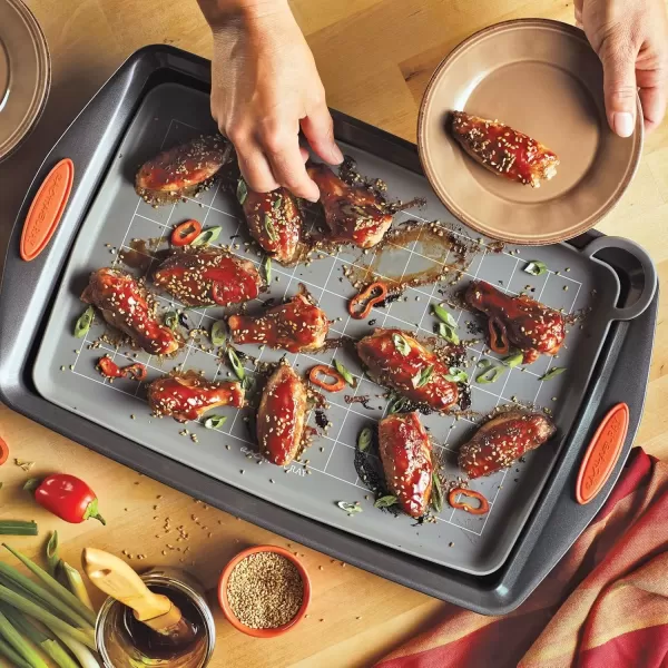 imageRachael Ray Tools and Gadgets Silicone Nonstick Roasting and Baking Mat 10 Inch x 1475 Inch Gray