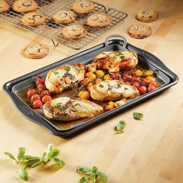 imageRachael Ray Tools and Gadgets Silicone Nonstick Roasting and Baking Mat 10 Inch x 1475 Inch Gray