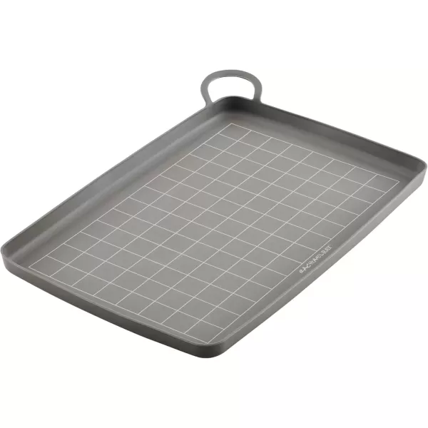 imageRachael Ray Tools and Gadgets Silicone Nonstick Roasting and Baking Mat 10 Inch x 1475 Inch Gray
