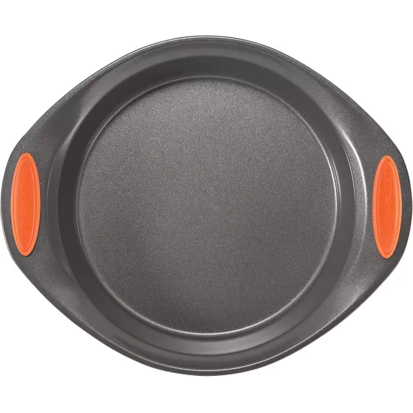 imageRachael Ray Yum o Nonstick Bakeware Baking Pan  Nonstick Cake Pan Square  9 Inch GrayRound