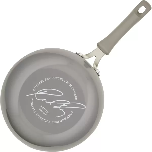 imageRachael Ray Cook  Create Nonstick Saucier PanSaucepan 3 Quart Agave BlueGray