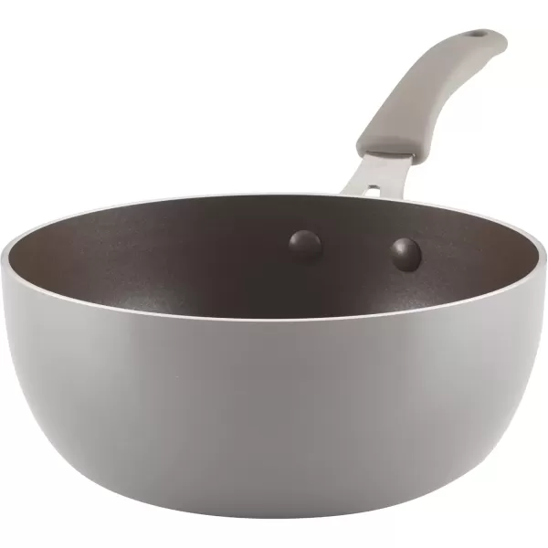 imageRachael Ray Cook  Create Nonstick Saucier PanSaucepan 3 Quart Agave BlueGray