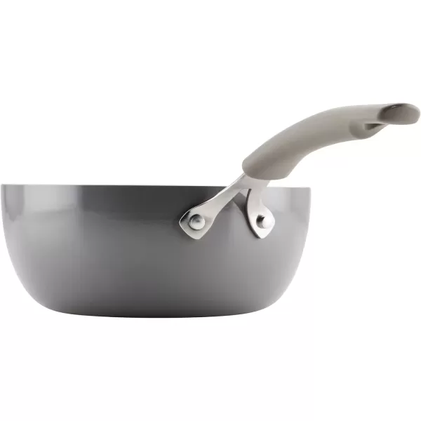 imageRachael Ray Cook  Create Nonstick Saucier PanSaucepan 3 Quart Agave BlueGray