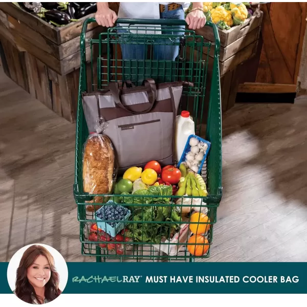imageRachael Ray Chillout Cooler Bag Insulated Cooler Bag Soft Cooler Bag Cooler Bags Insulated Leak Proof Cooler Bags Insulated for Travel Portable Cooler Bag Soft Sided Cooler BagGray