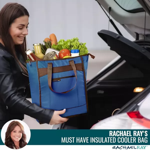 imageRachael Ray Chillout Cooler Bag Insulated Cooler Bag Soft Cooler Bag Cooler Bags Insulated Leak Proof Cooler Bags Insulated for Travel Portable Cooler Bag Soft Sided Cooler BagNavy