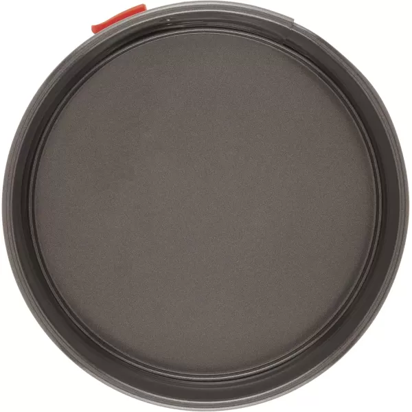 imageRachael Ray Oven Lovin Nonstick Bakeware Springform Baking Pan With Grips  Nonstick Springform Cake Pan With Grips  Nonstick Cheesecake Pan With Grips Round  9 Inch GrayGray with Red