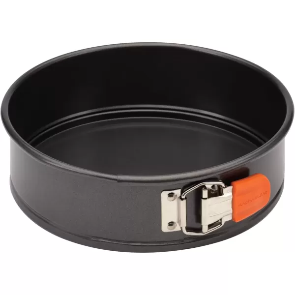 imageRachael Ray Oven Lovin Nonstick Bakeware Springform Baking Pan With Grips  Nonstick Springform Cake Pan With Grips  Nonstick Cheesecake Pan With Grips Round  9 Inch GrayGray with Orange