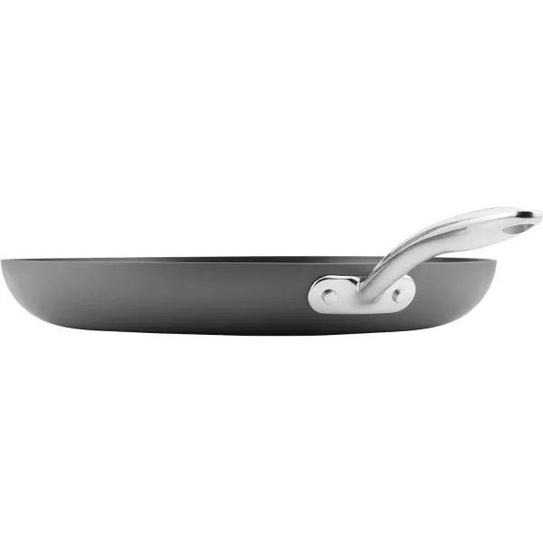 imageRachael Ray 80090 Professional Hard Anodized Nonstick Cookware Oval Pasta PotBraiser 8 Quart  GraySkillet 14Inch