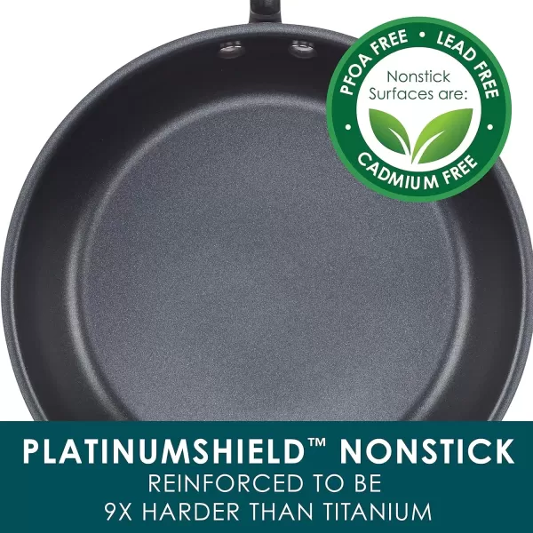imageRachael Ray Create Delicious Hard Anodized Aluminum Nonstick Steam Set 3Quart Gray