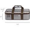 imageRachael Ray Lasagna Lugger Thermal Insulated Casserole Carrier for Hot or Cold Food Lugger Tote for Pockluck Parties Picnic and Cookouts Fits 9quot x 13quot Baking Dish Sea Salt GreySea Salt Grey