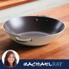 imageRachael Ray Cook  Create Nonstick Wok Pan with Side Handles Oven Safe Easy to Clean 14 Inch Almond