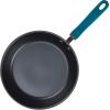 imageRachael Ray Create Delicious Deep Hard Anodized Nonstick Frying Pan  Fry Pan  Hard Anodized Skillet  1025 Inch GrayTeal Handle
